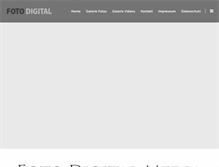Tablet Screenshot of foto-digital.biz